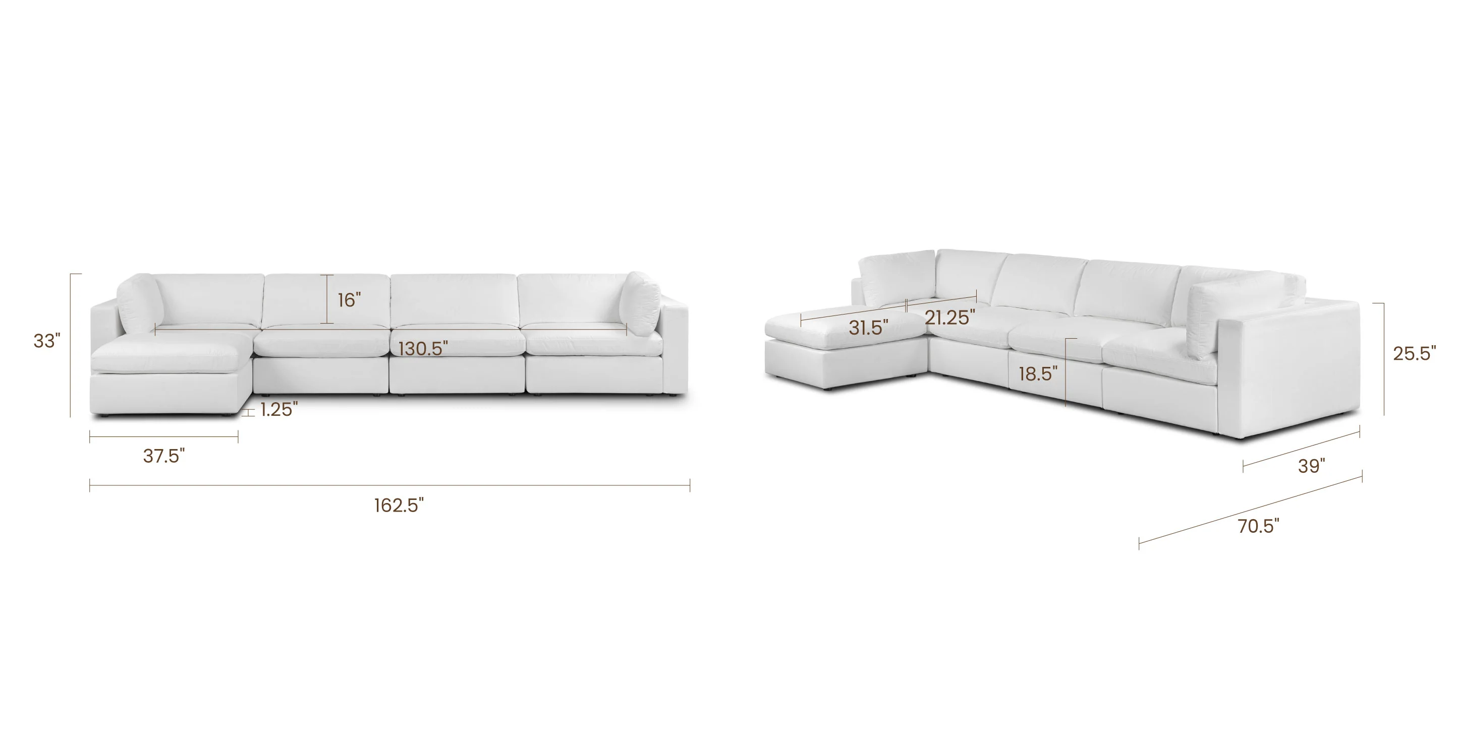 5-Seat Vari Modular Sectional - Image 18