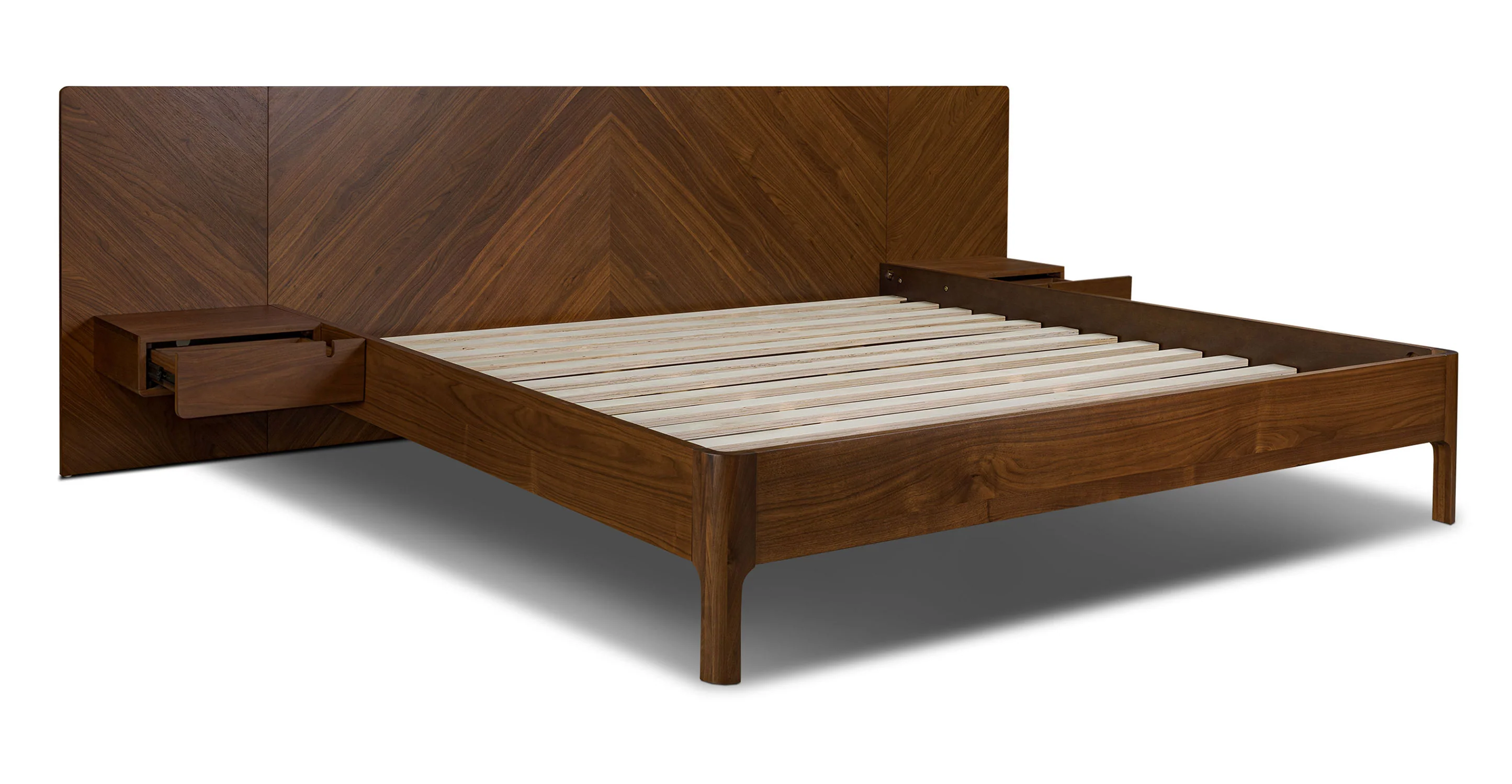 Amalfi Low Profile Bed with Nightstands - Image 27