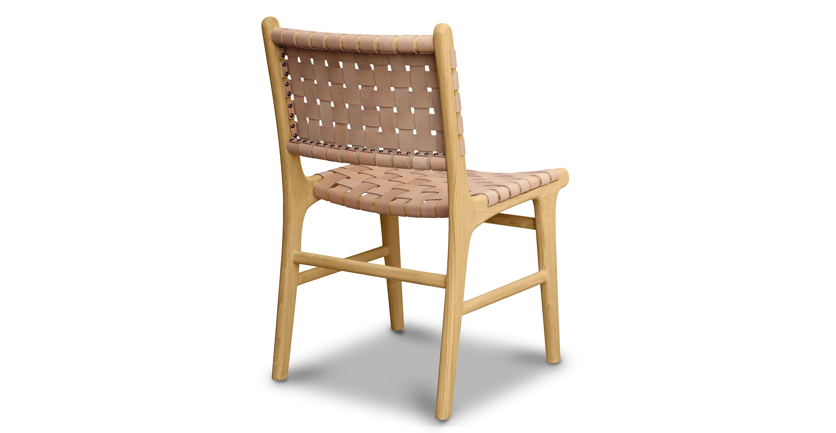 Banda Teak & Leather Dining Chair - Image 31
