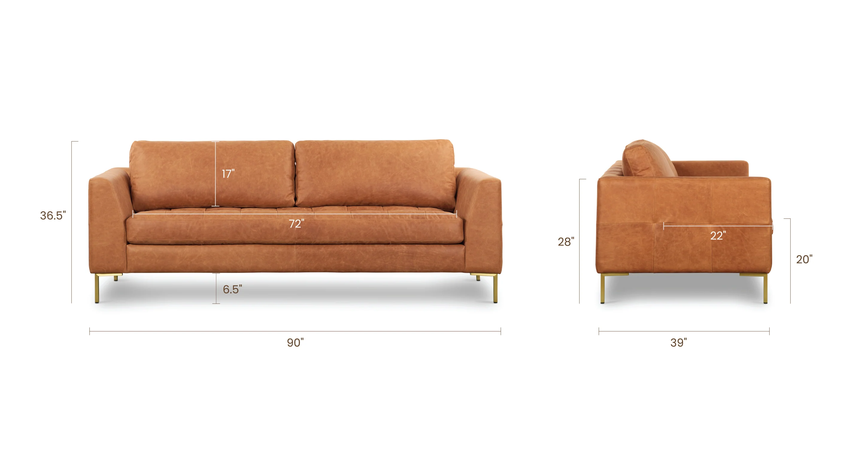 Calle 90" Sofa - Image 21