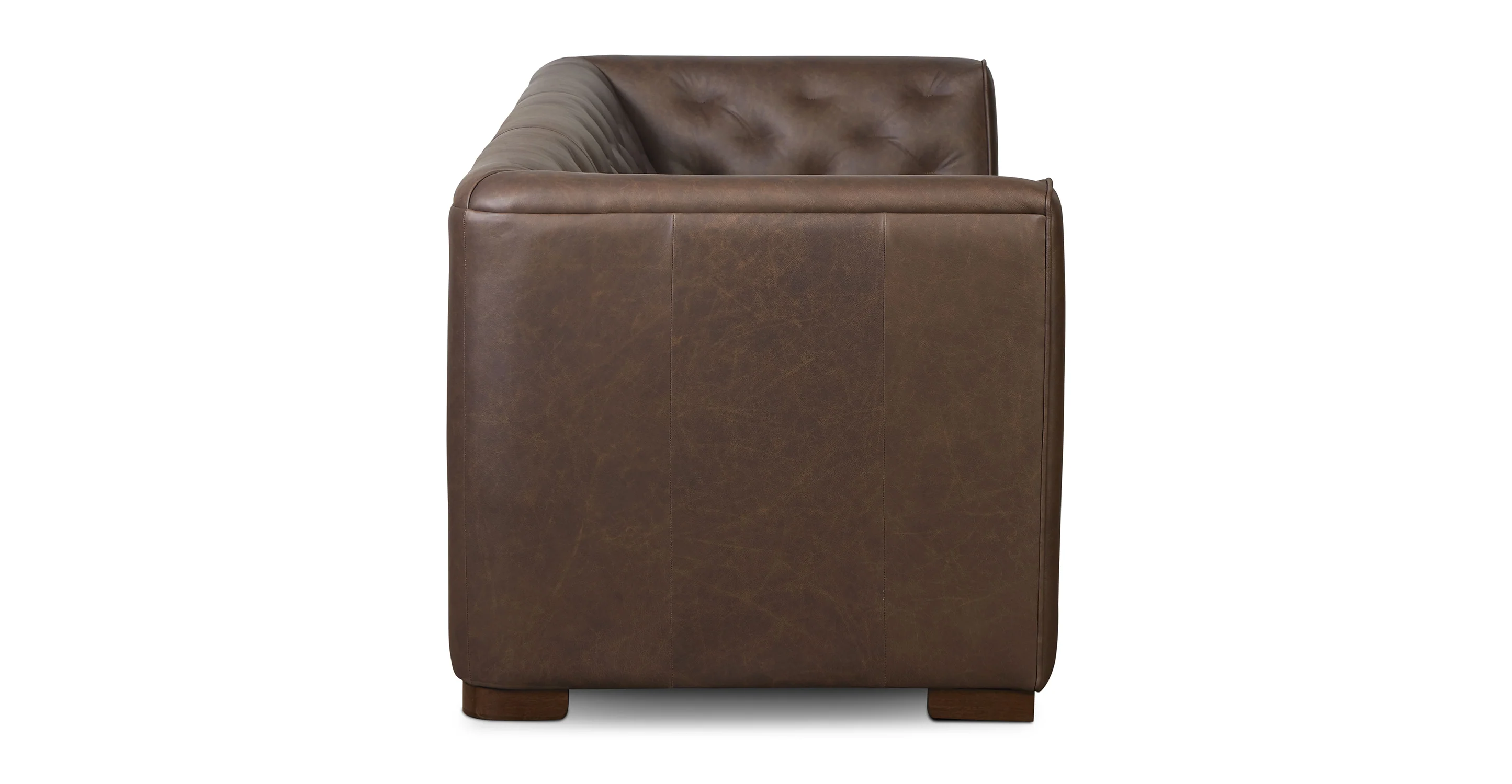 Essex 86" Leather Pull-Out Convertible Sleeper Sofa - Image 16
