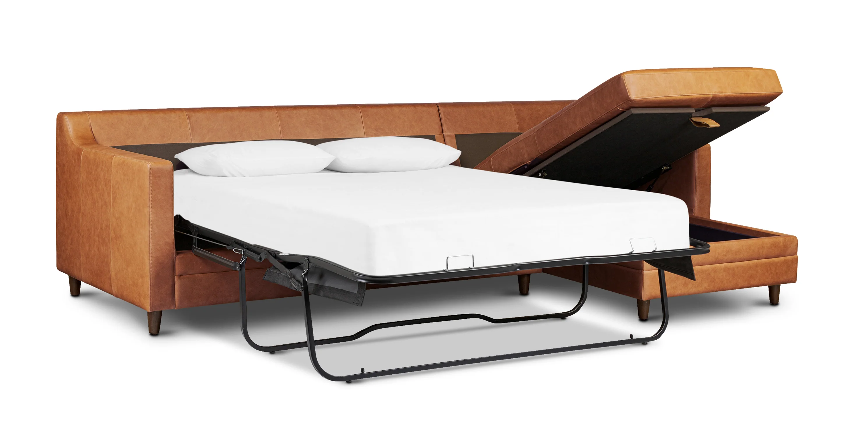 Harper 113.5" Right-facing Pull-Out Sleeper Sectional - Image 23