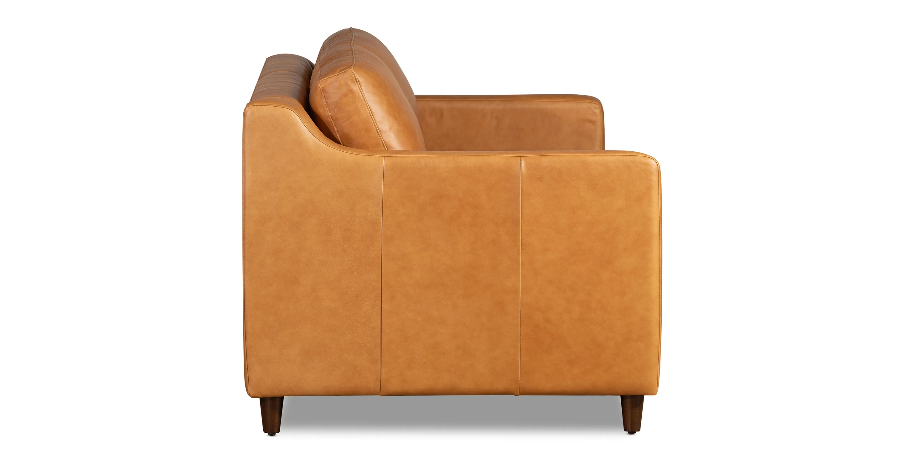 Harper Leather Pull-Out Convertible Sleeper Sofa (82") - Image 5