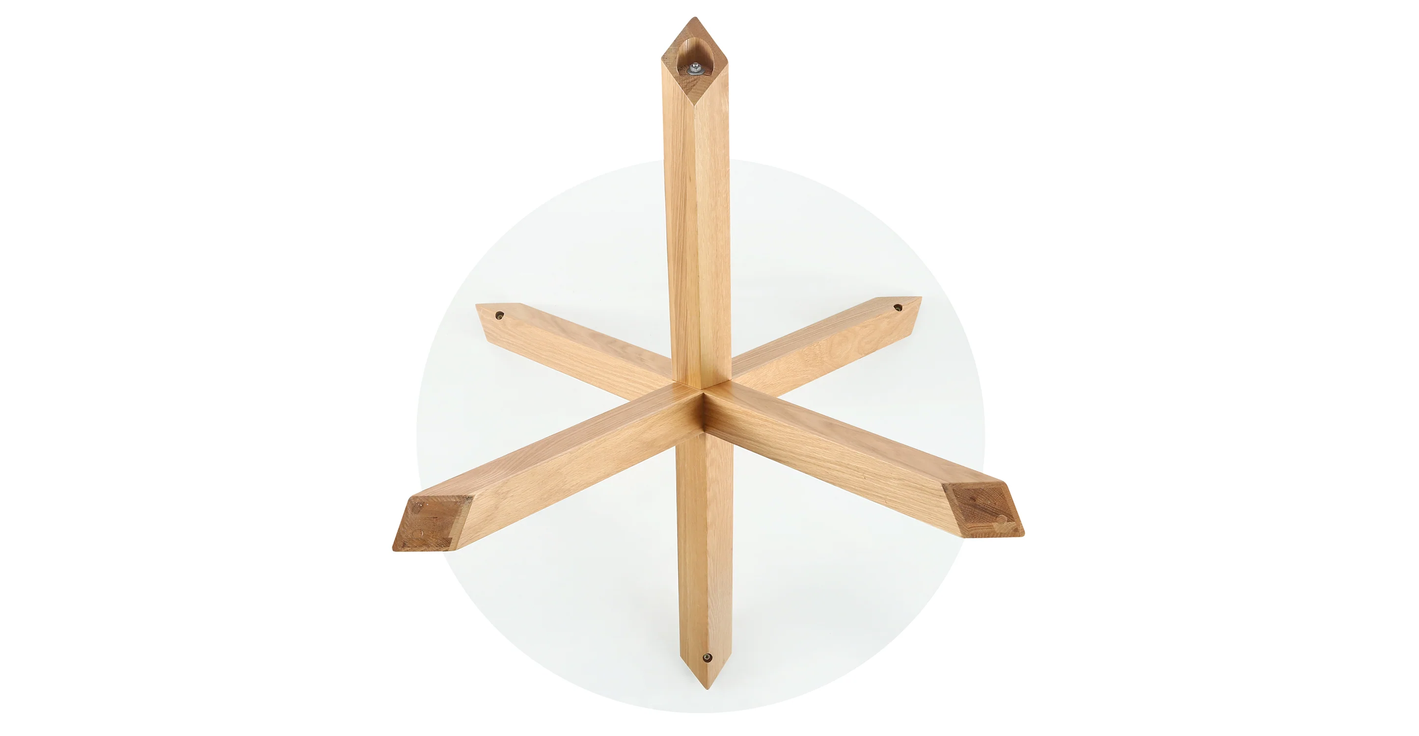 Kennedy Round Dining Table (37.4") - Image 11