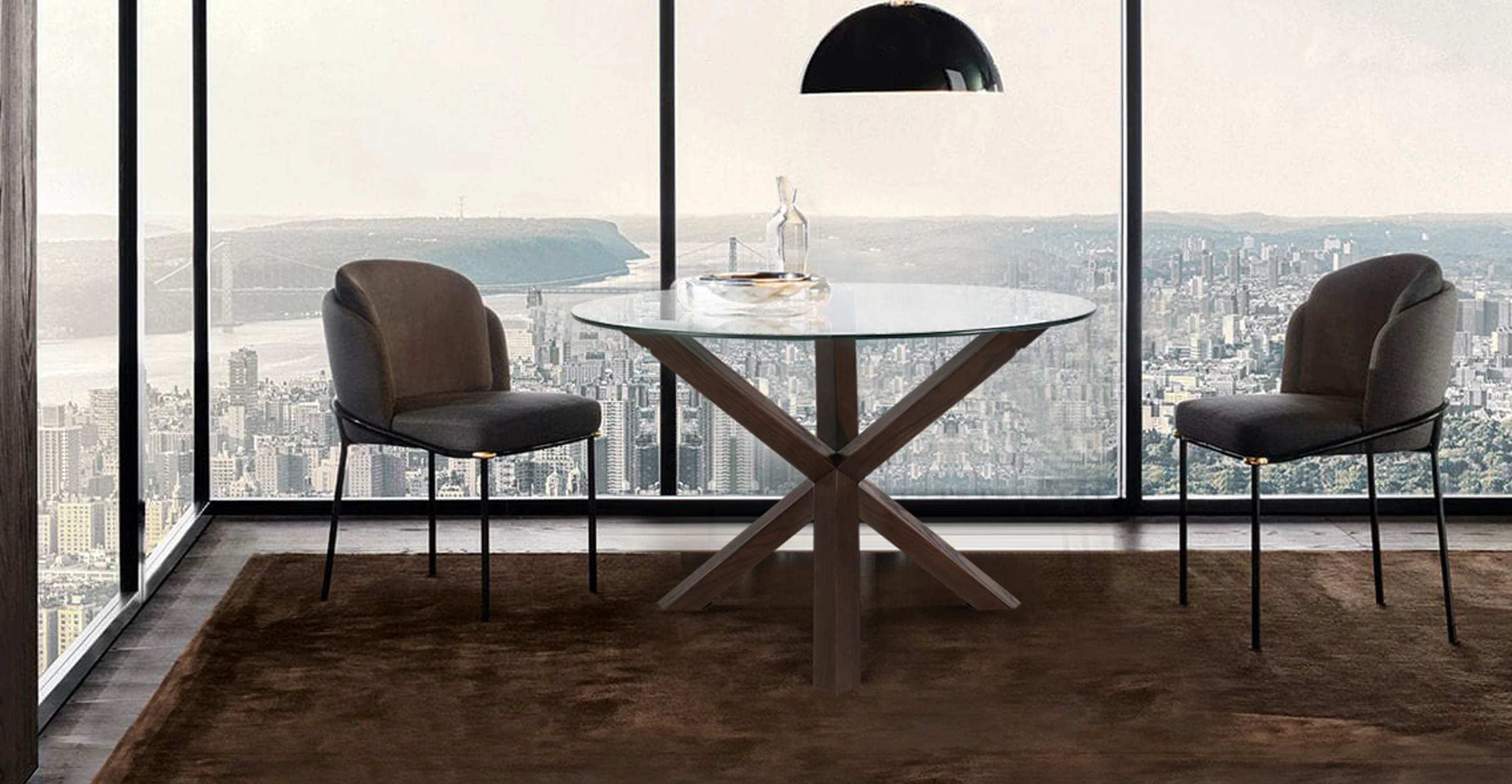 Kennedy Round Dining Table (37.4") - Image 19