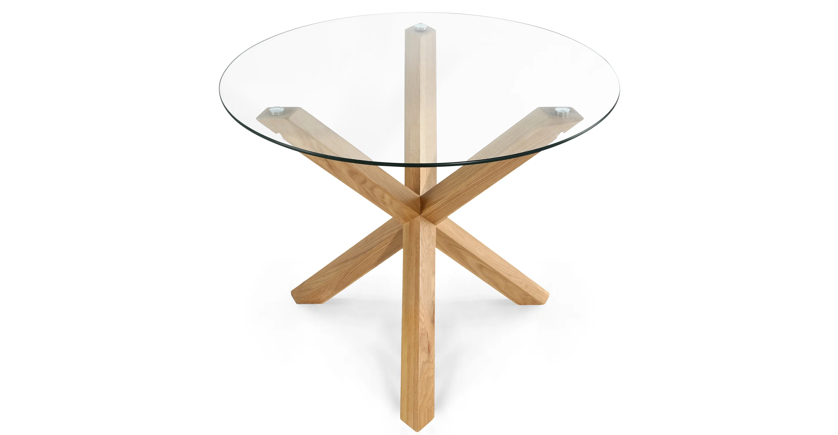 Kennedy Round Dining Table (37.4") - Image 7