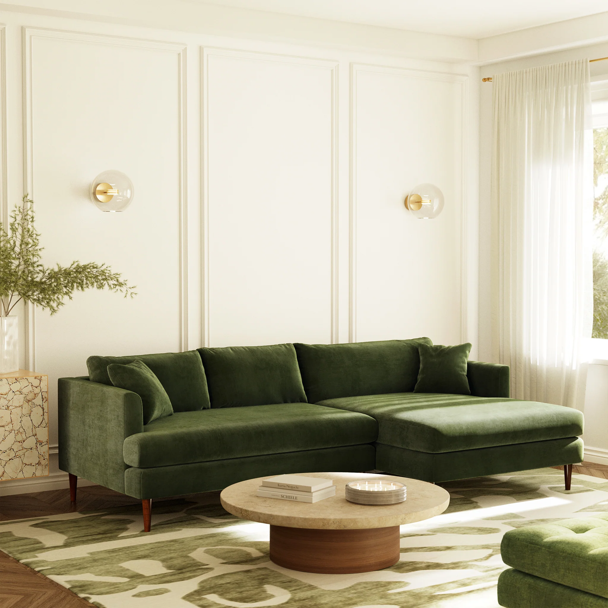 Lucerne Right-Facing Sectional with Extra-Wide Chaise - Image 67