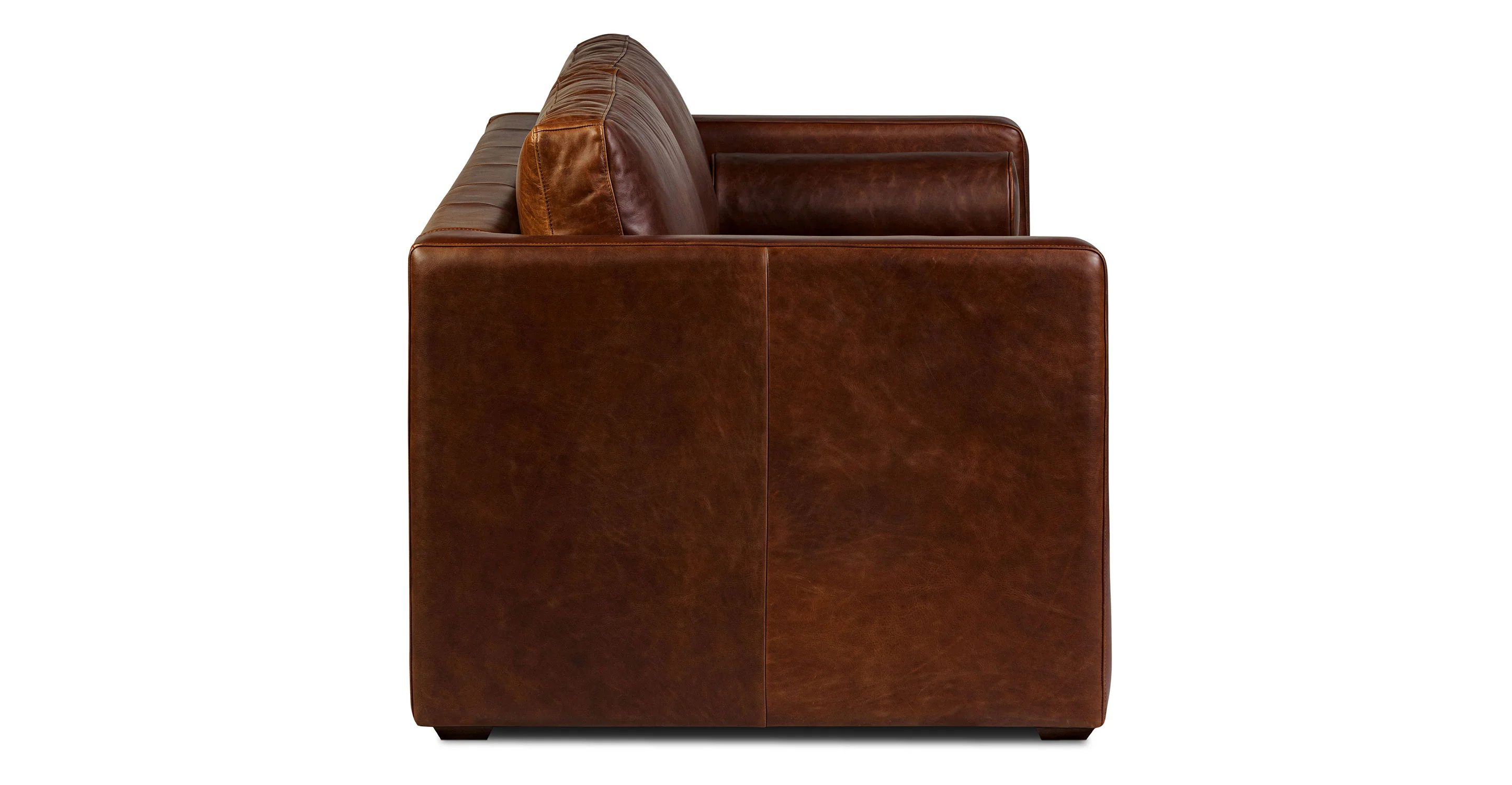 Napa 82" Leather Pull-Out Convertible Sleeper Sofa - Image 52