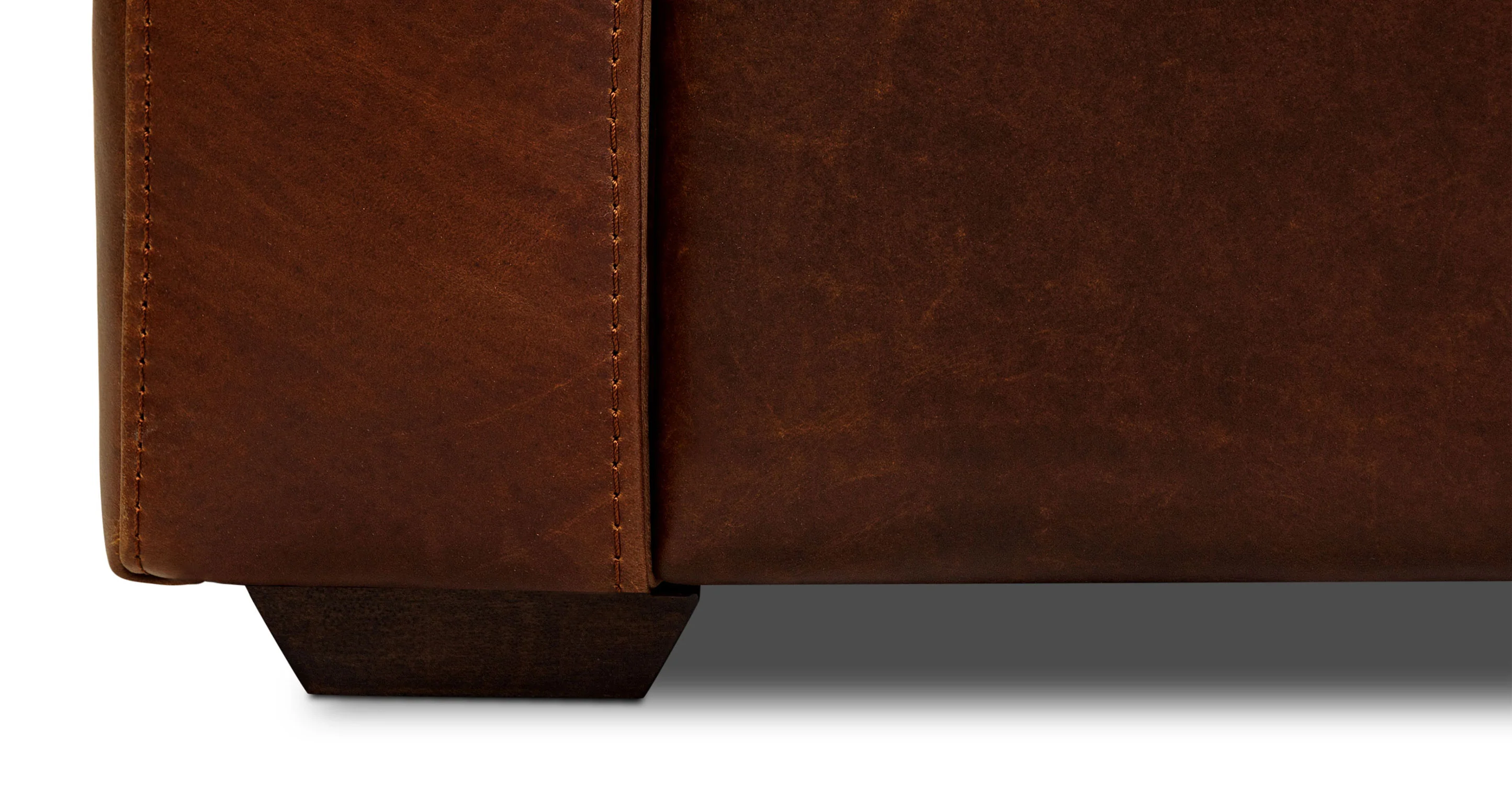 Napa 82" Leather Pull-Out Convertible Sleeper Sofa - Image 60