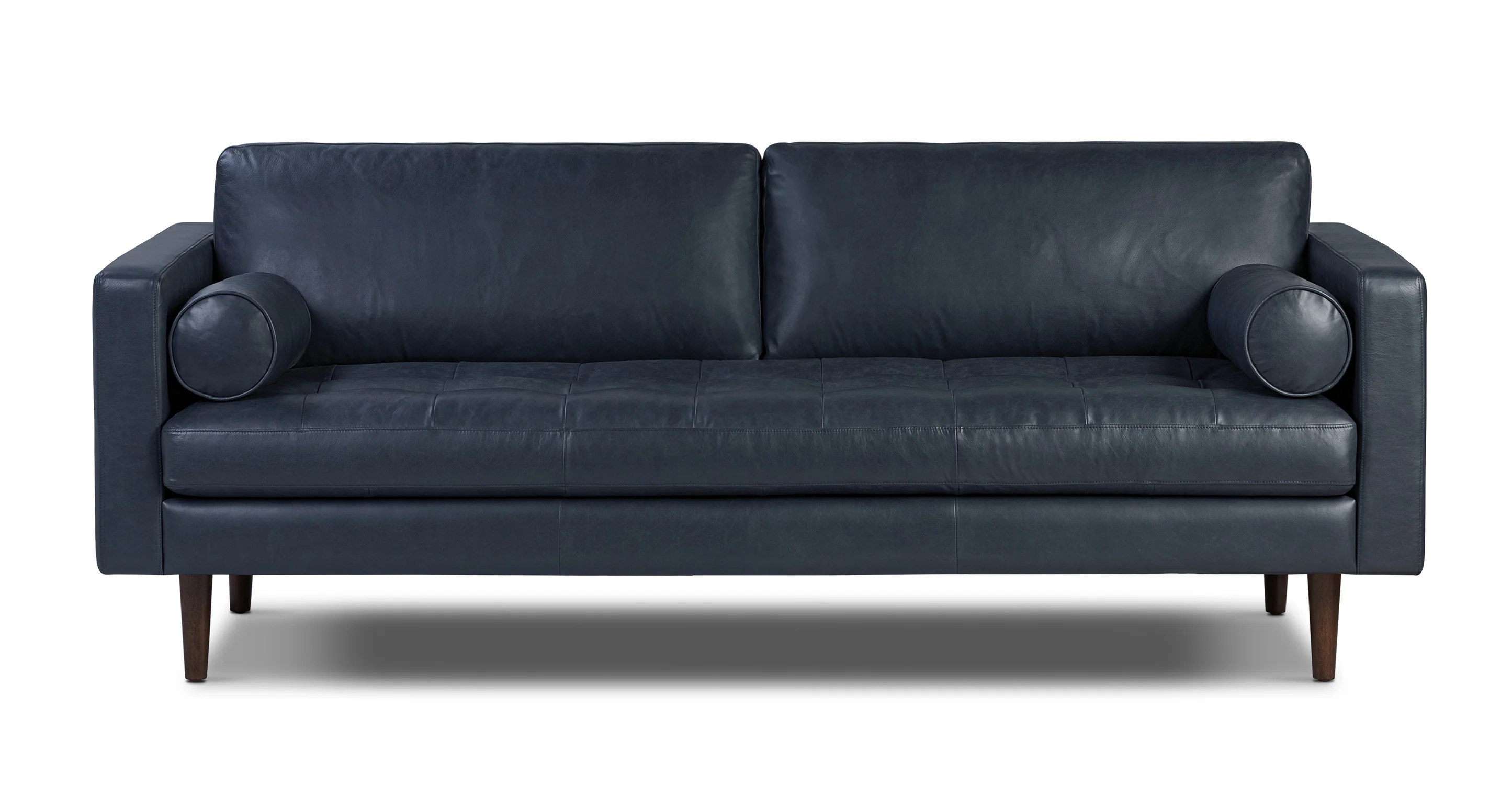 Napa Leather Sofa 88.5” - Image 108