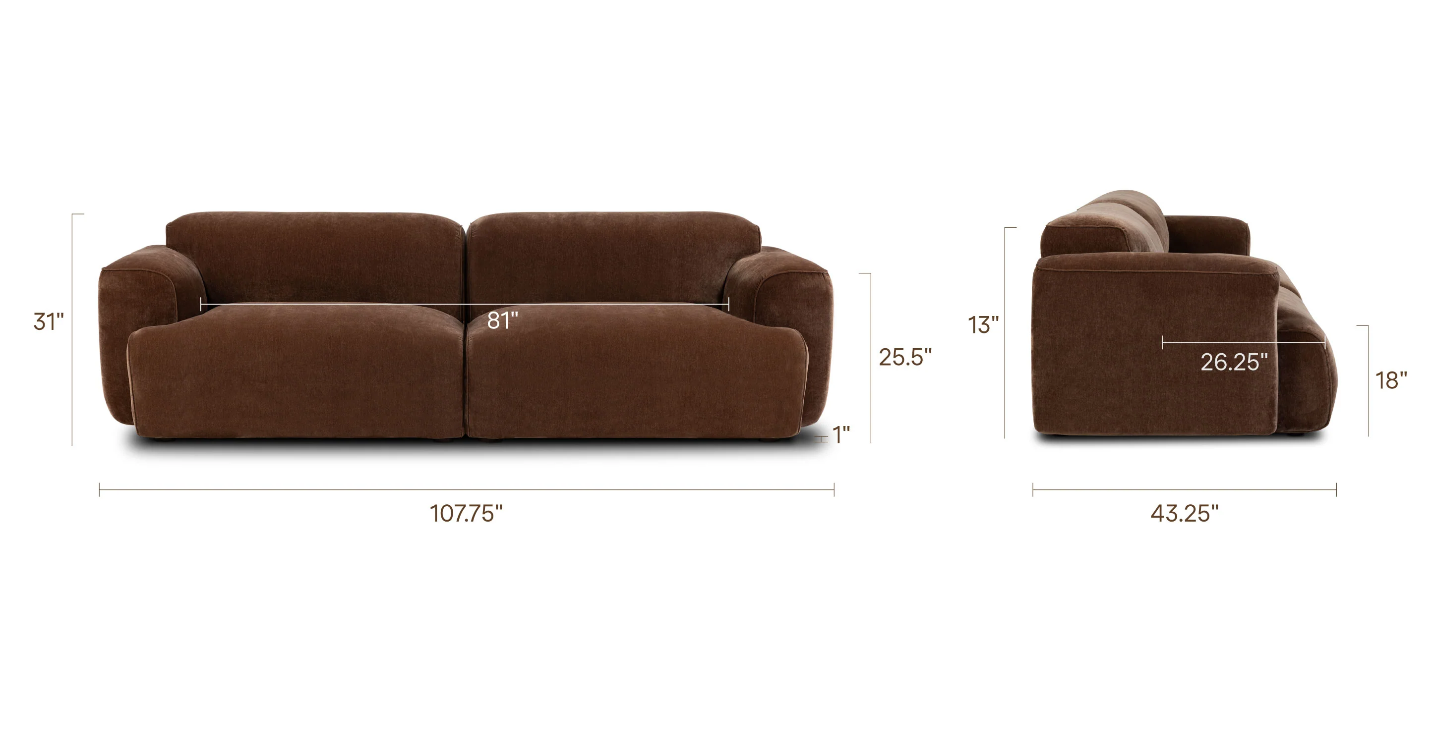 Nardo 107.5" Sofa - Image 32