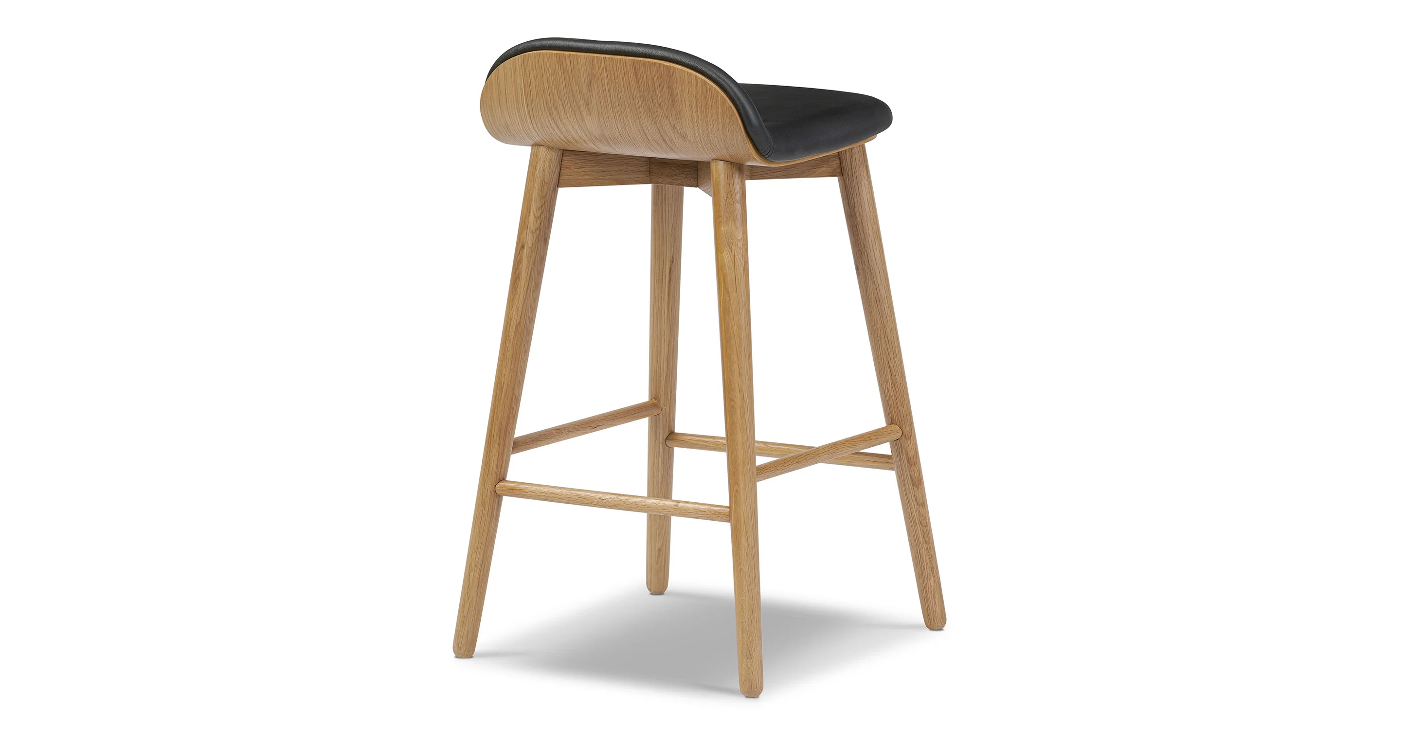 Notello Leather Counter Stool - Image 18
