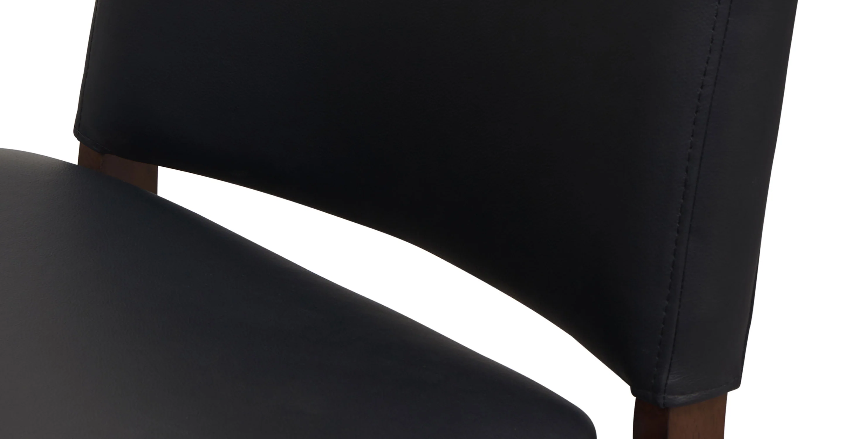 Oliva Leather Dining Chair - Image 8