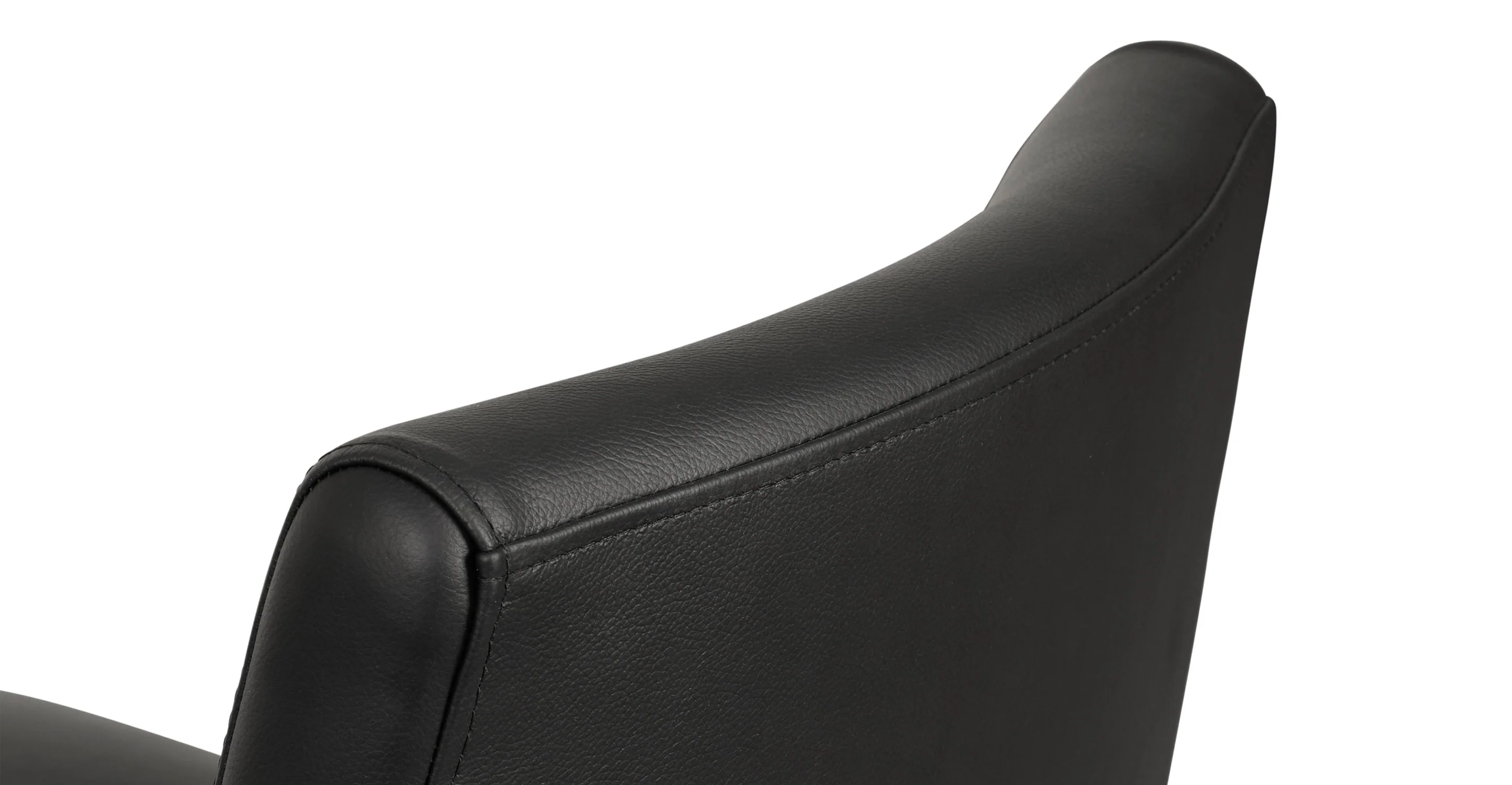 Oliva Leather Dining Chair - Image 9