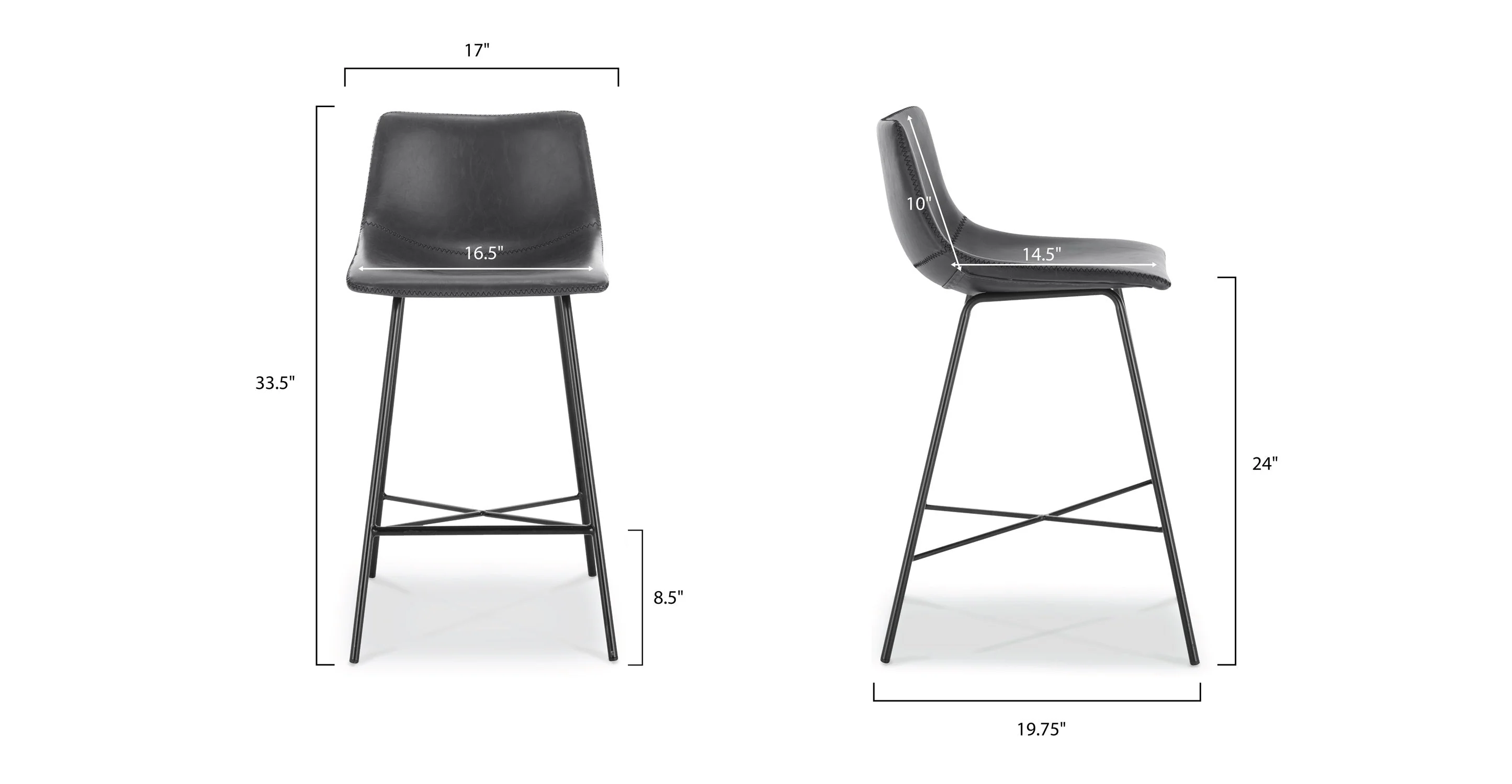 Paxton 24” Counter Height Stool - Image 22