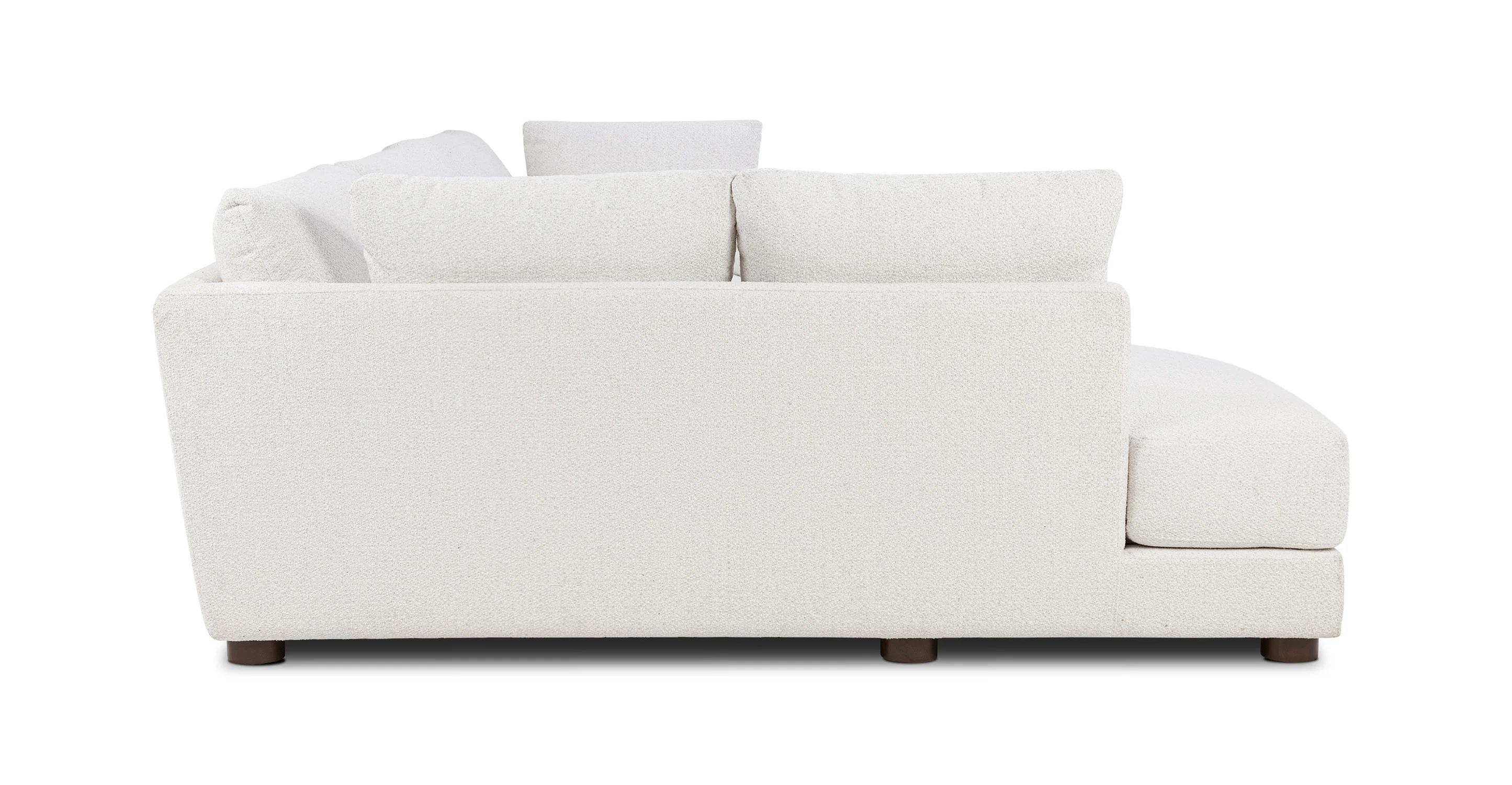 Pertuis 122" Left-Facing Bumper Sectional Sofa - Image 3