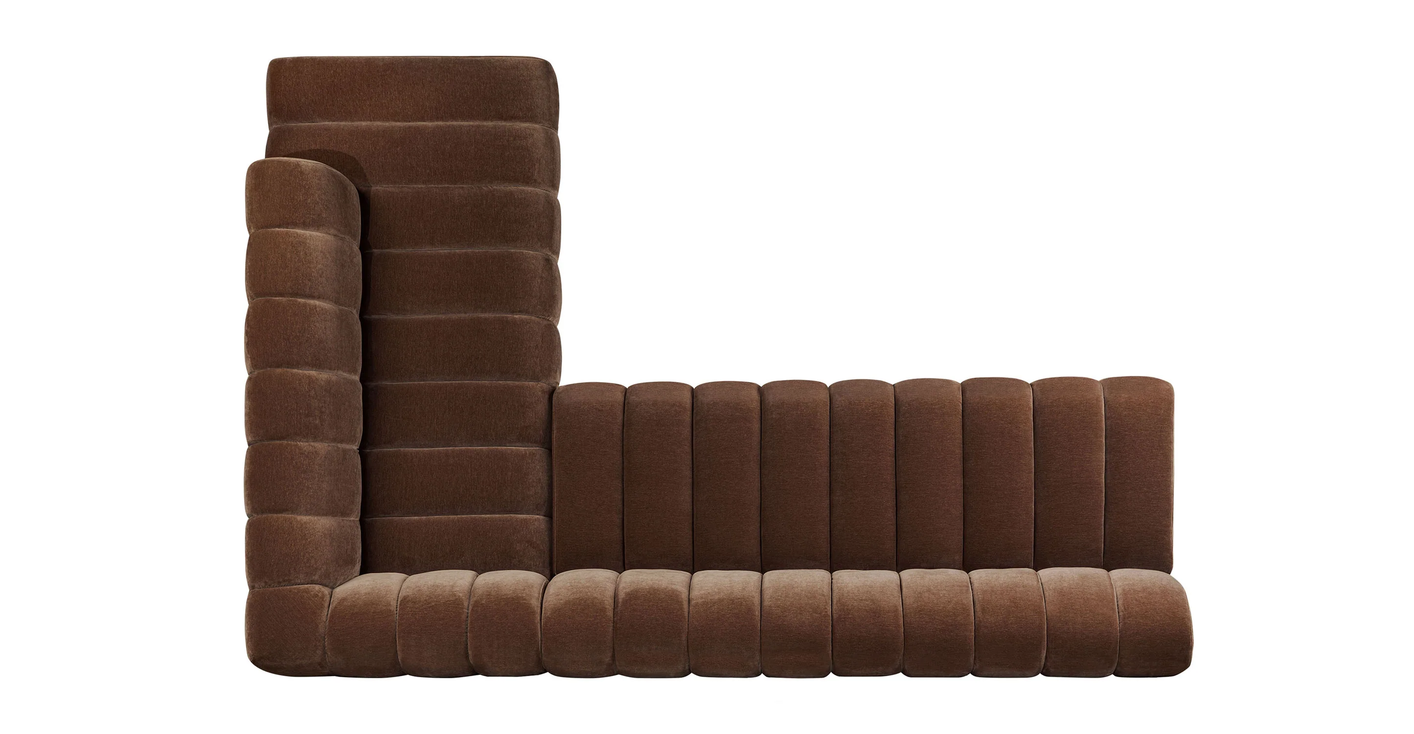 Pomona 125" Right-Facing Bumper Sectional - Image 6