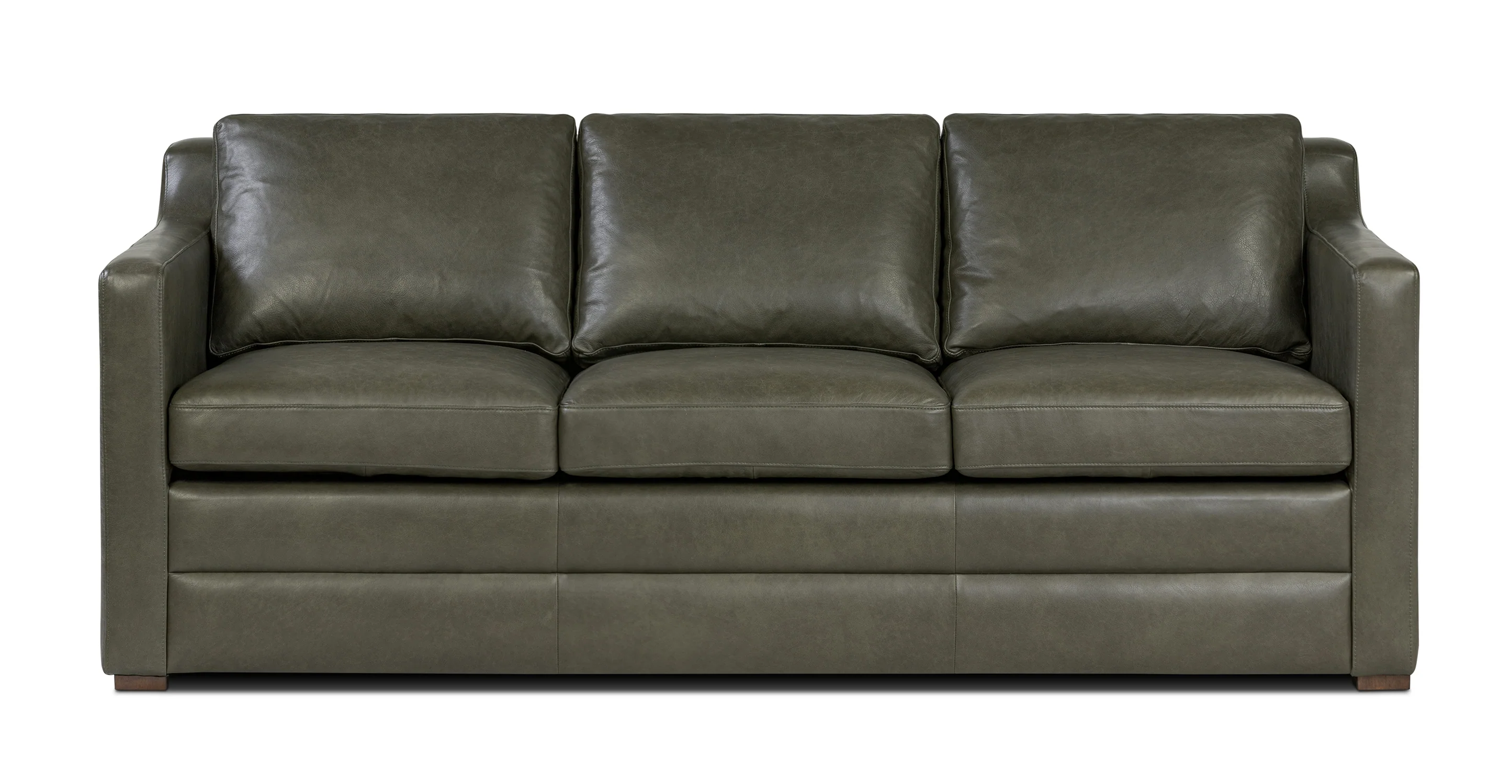 Sorrento Leather Pull-Out Convertible Sleeper Sofa - Image 24