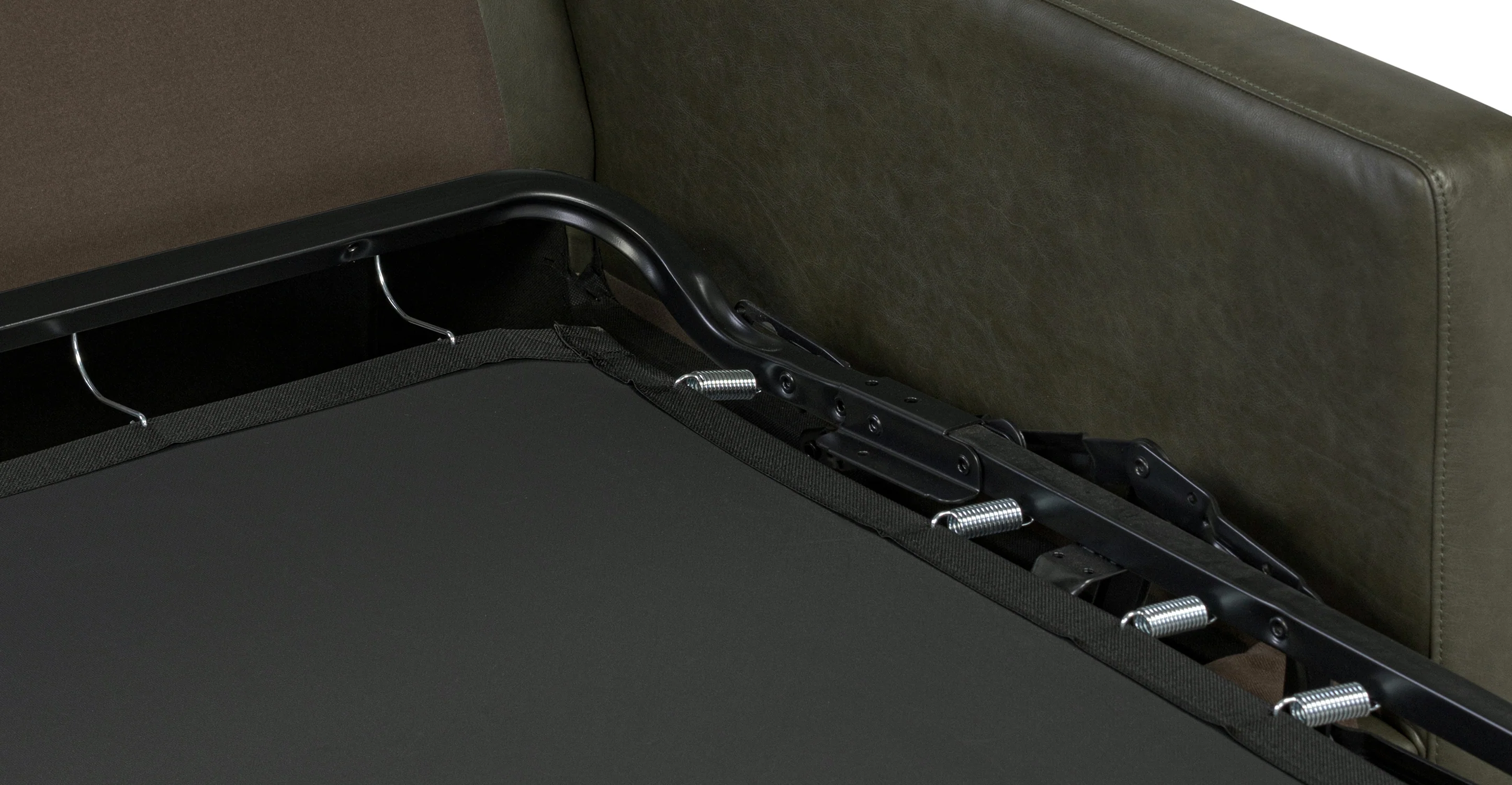 Sorrento Leather Pull-Out Convertible Sleeper Sofa - Image 34