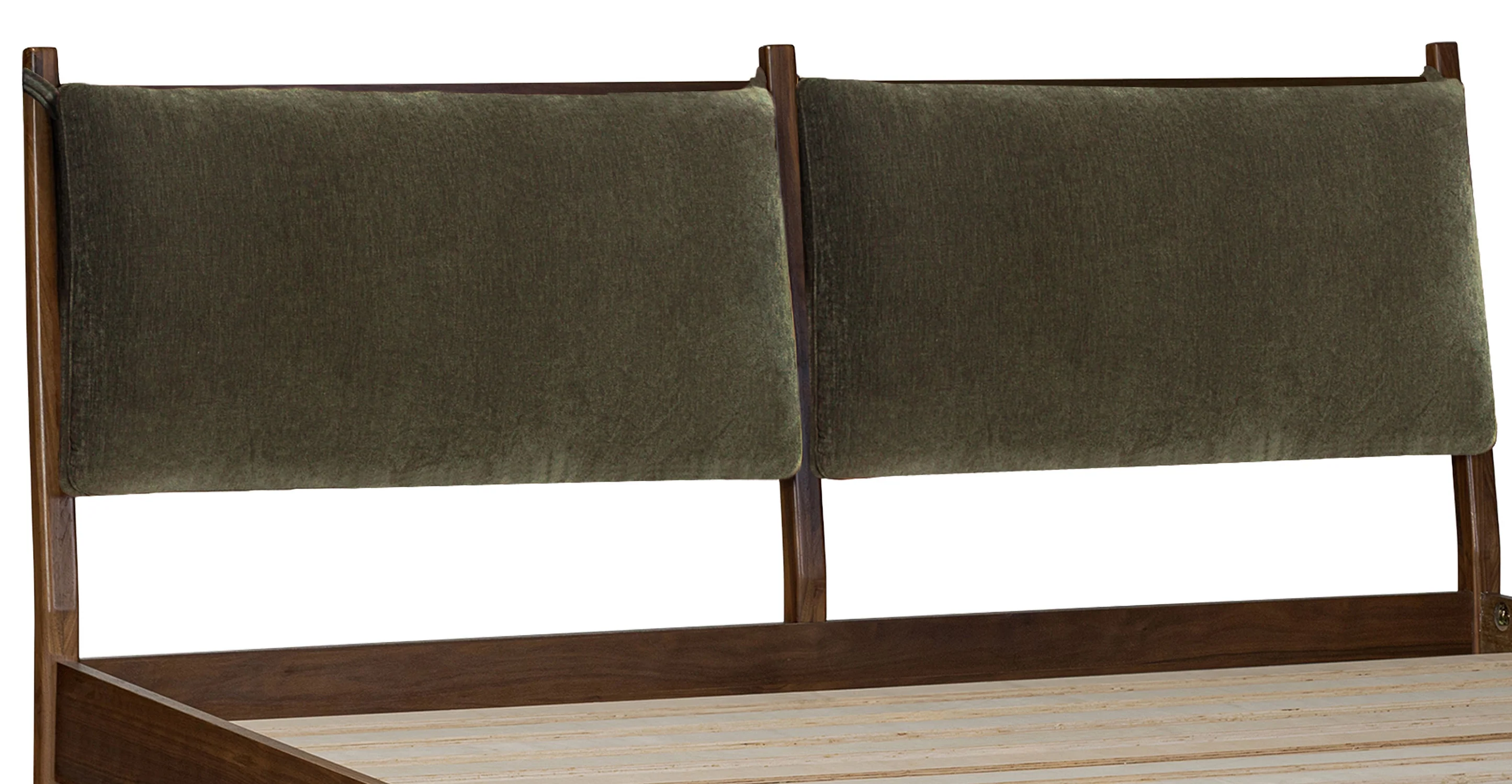 Truro Bed Frame with Fabric Headboard Cushions - Image 3