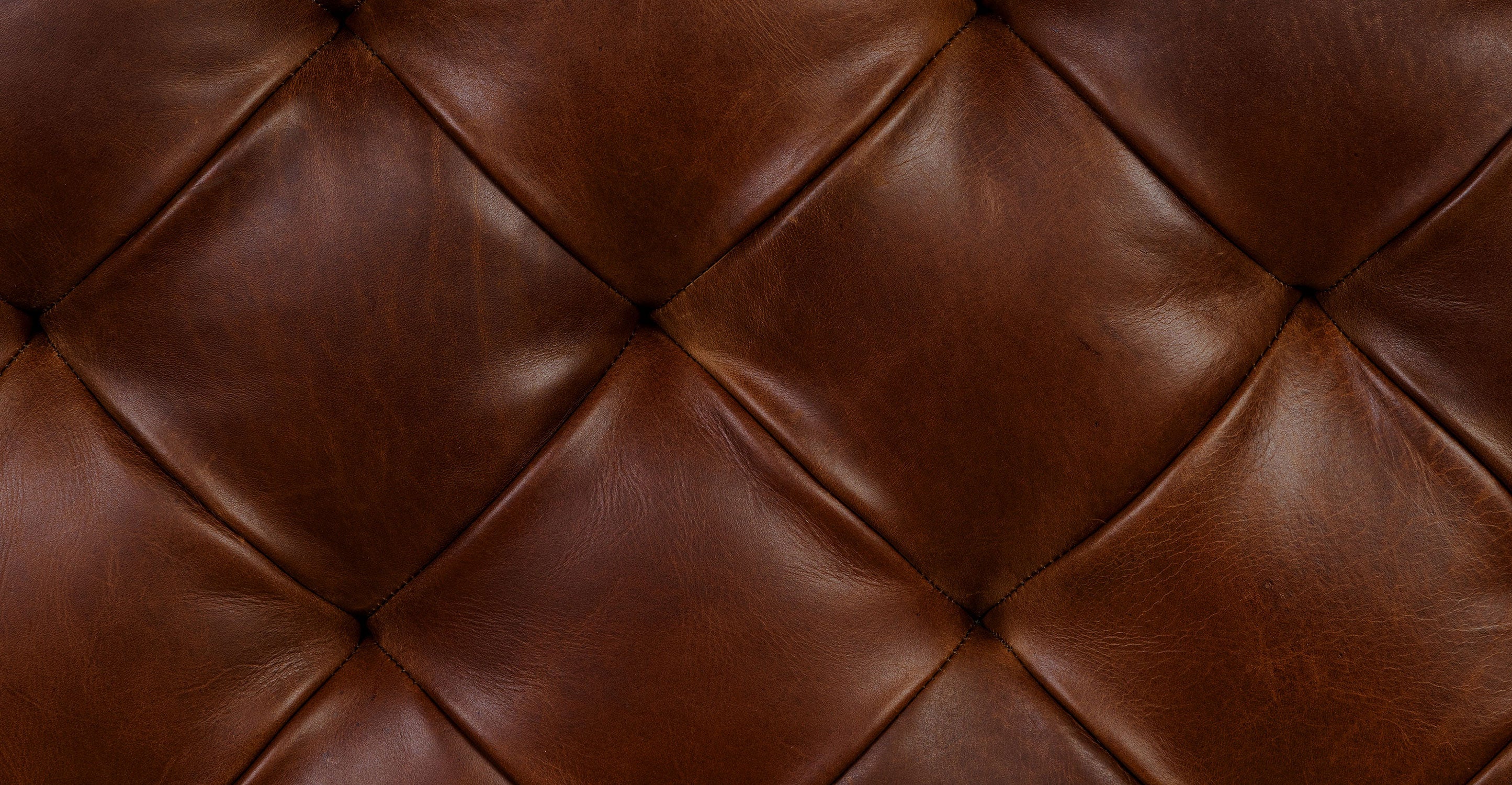 Turin Leather Ottoman - Image 10