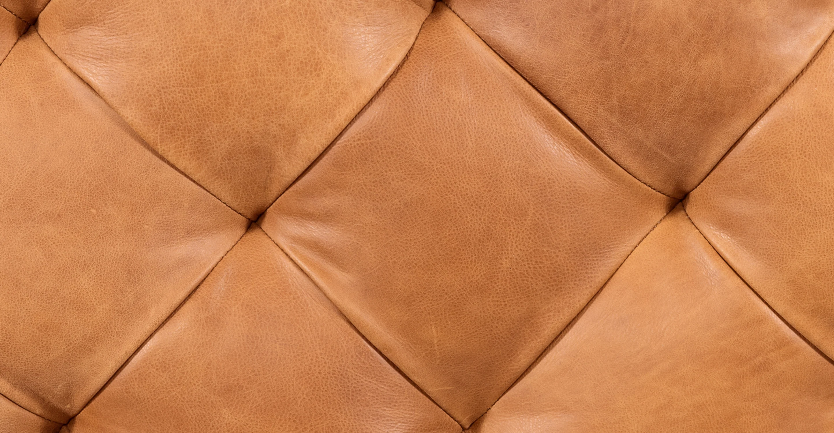 Turin Leather Ottoman - Image 25