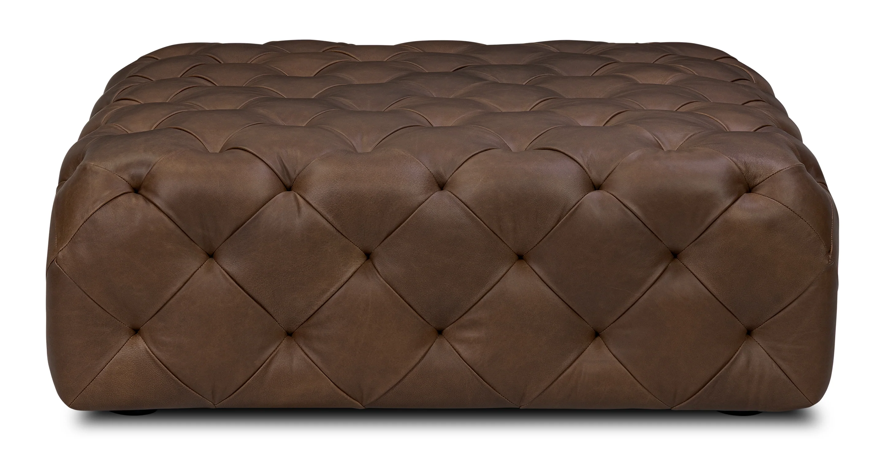 Turin Leather Ottoman - Image 32