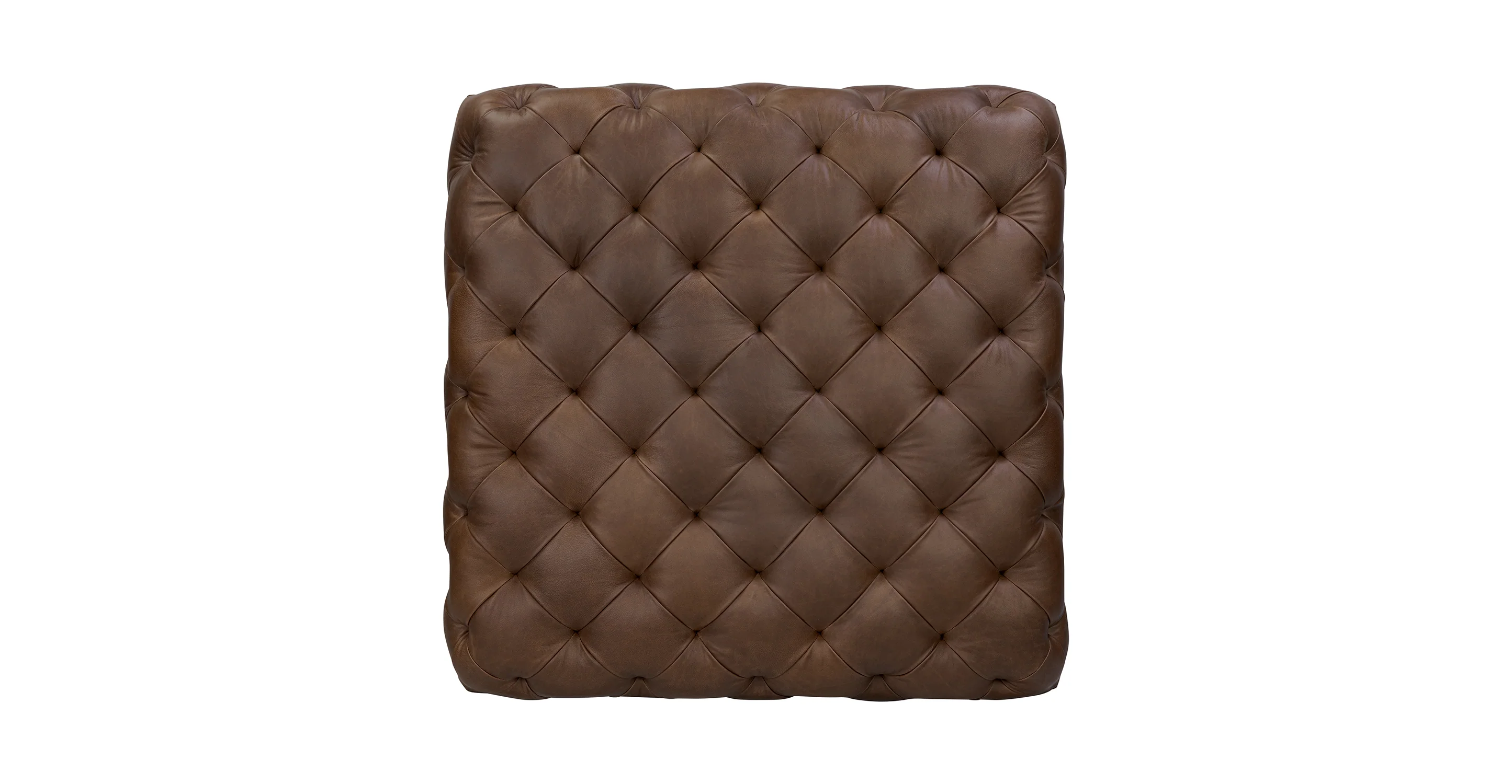 Turin Leather Ottoman - Image 35