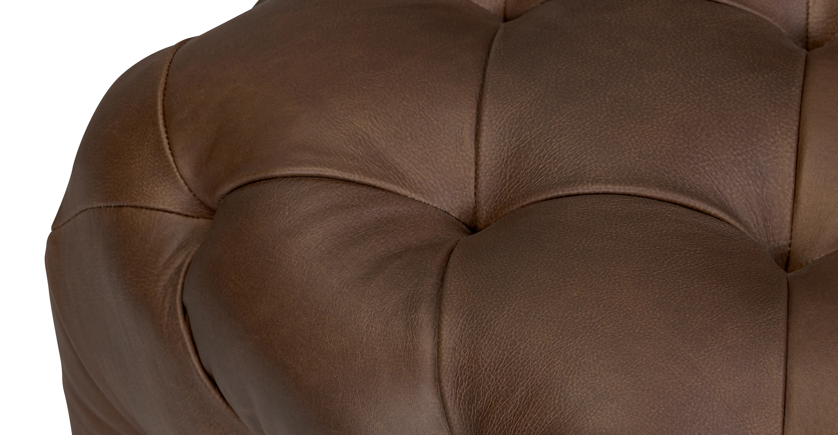 Turin Leather Ottoman - Image 37