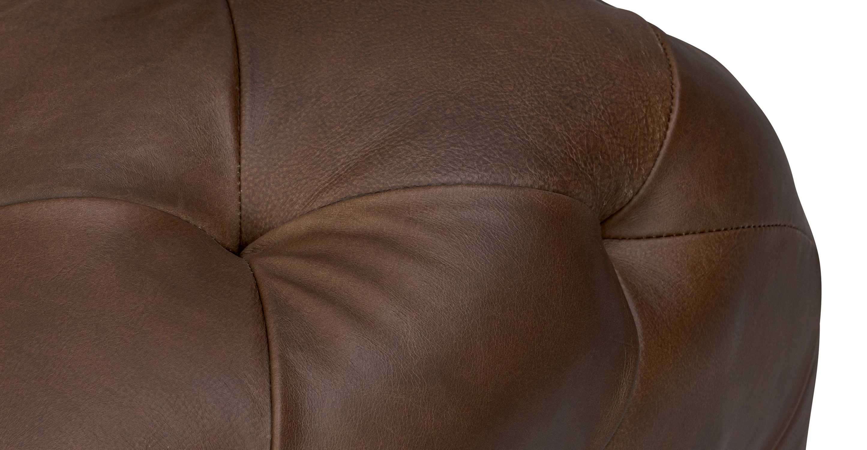 Turin Leather Ottoman - Image 38