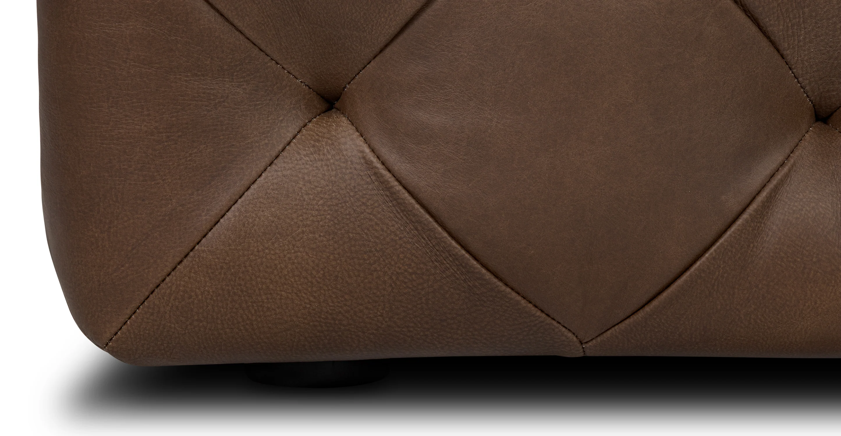 Turin Leather Ottoman - Image 41