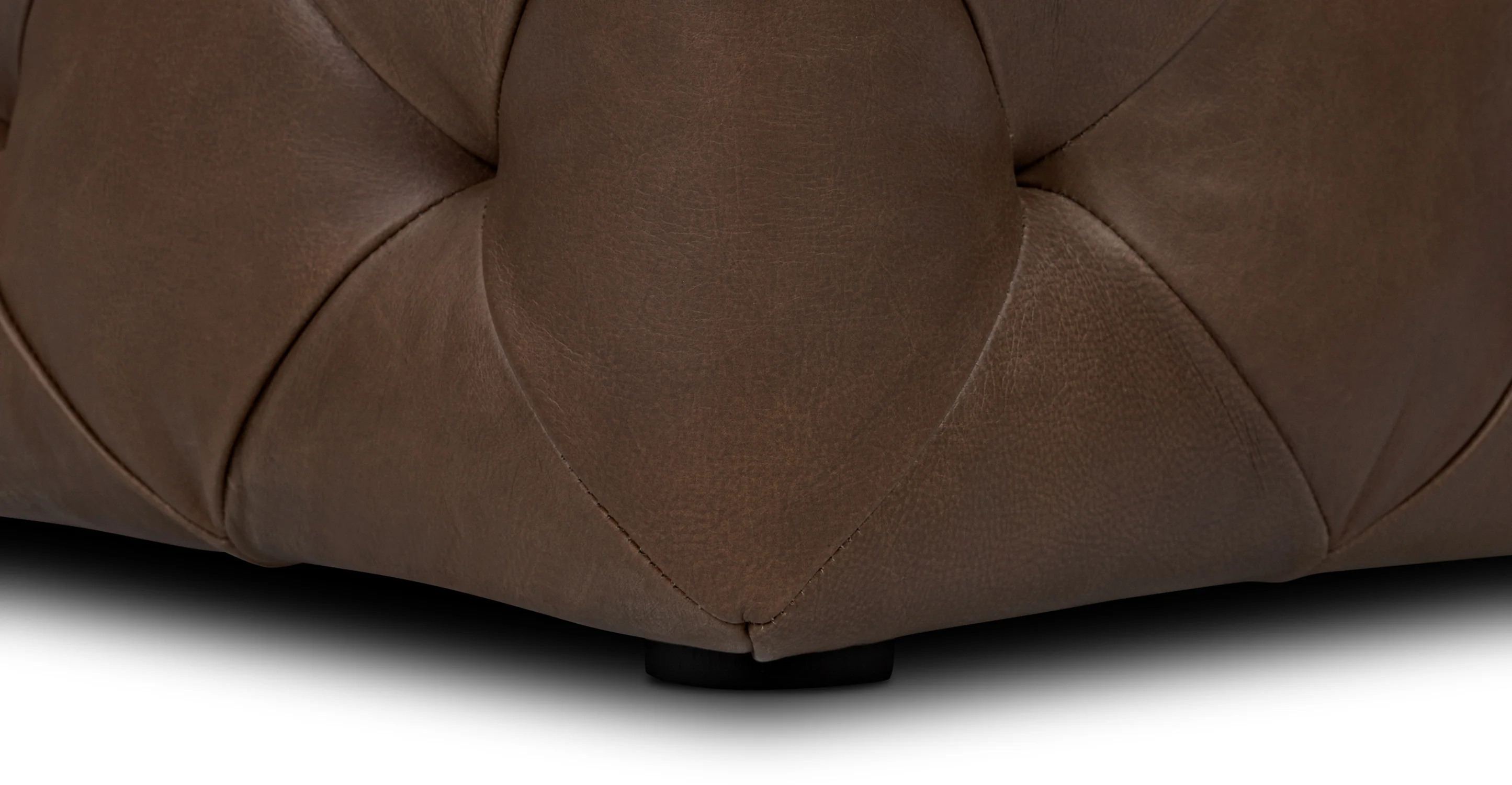 Turin Leather Ottoman - Image 42