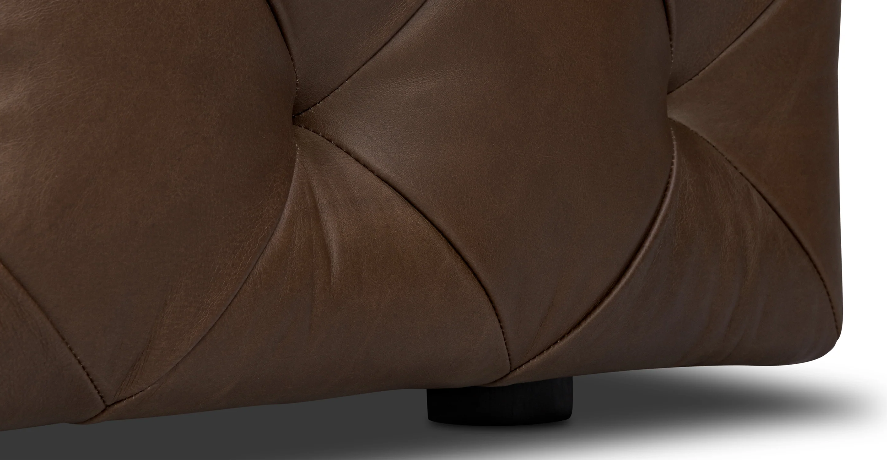 Turin Leather Ottoman - Image 43