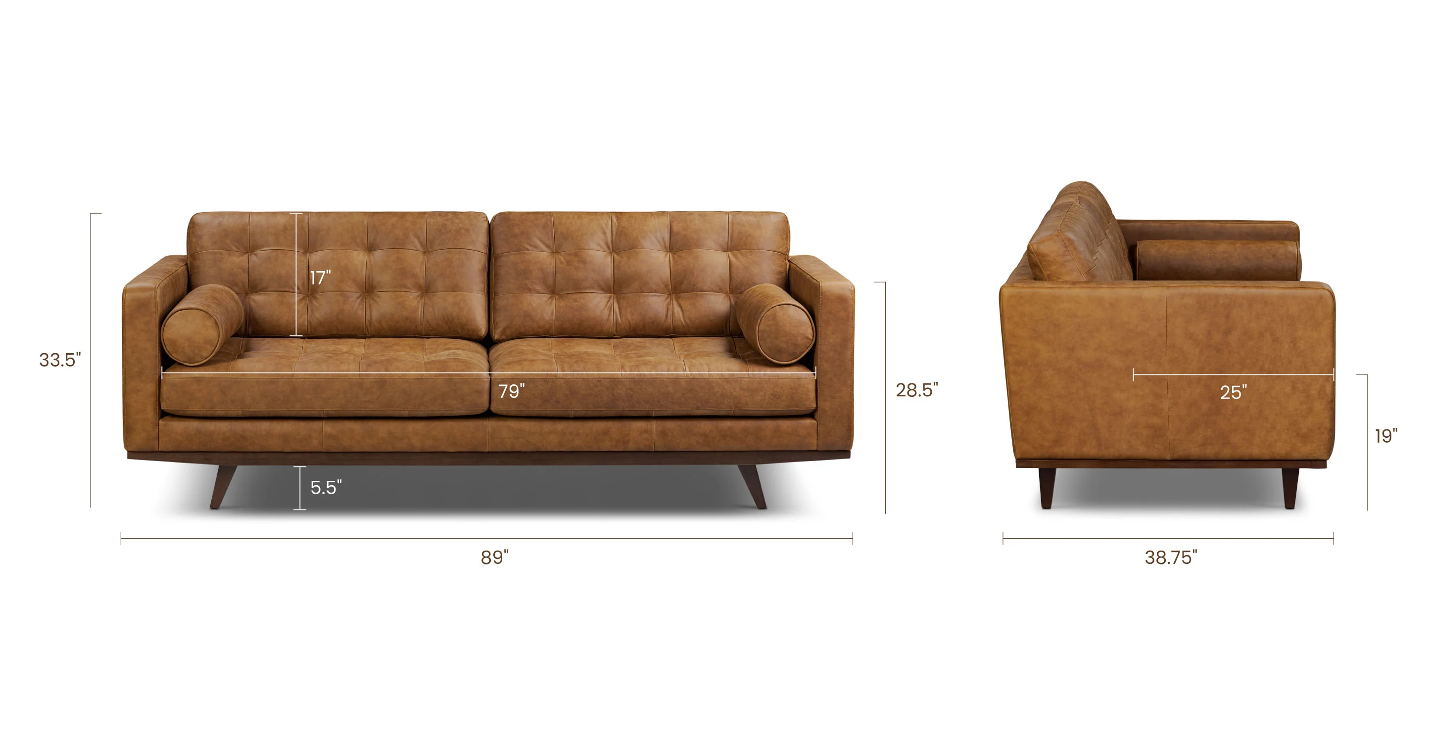 York 89" Sofa - Image 15