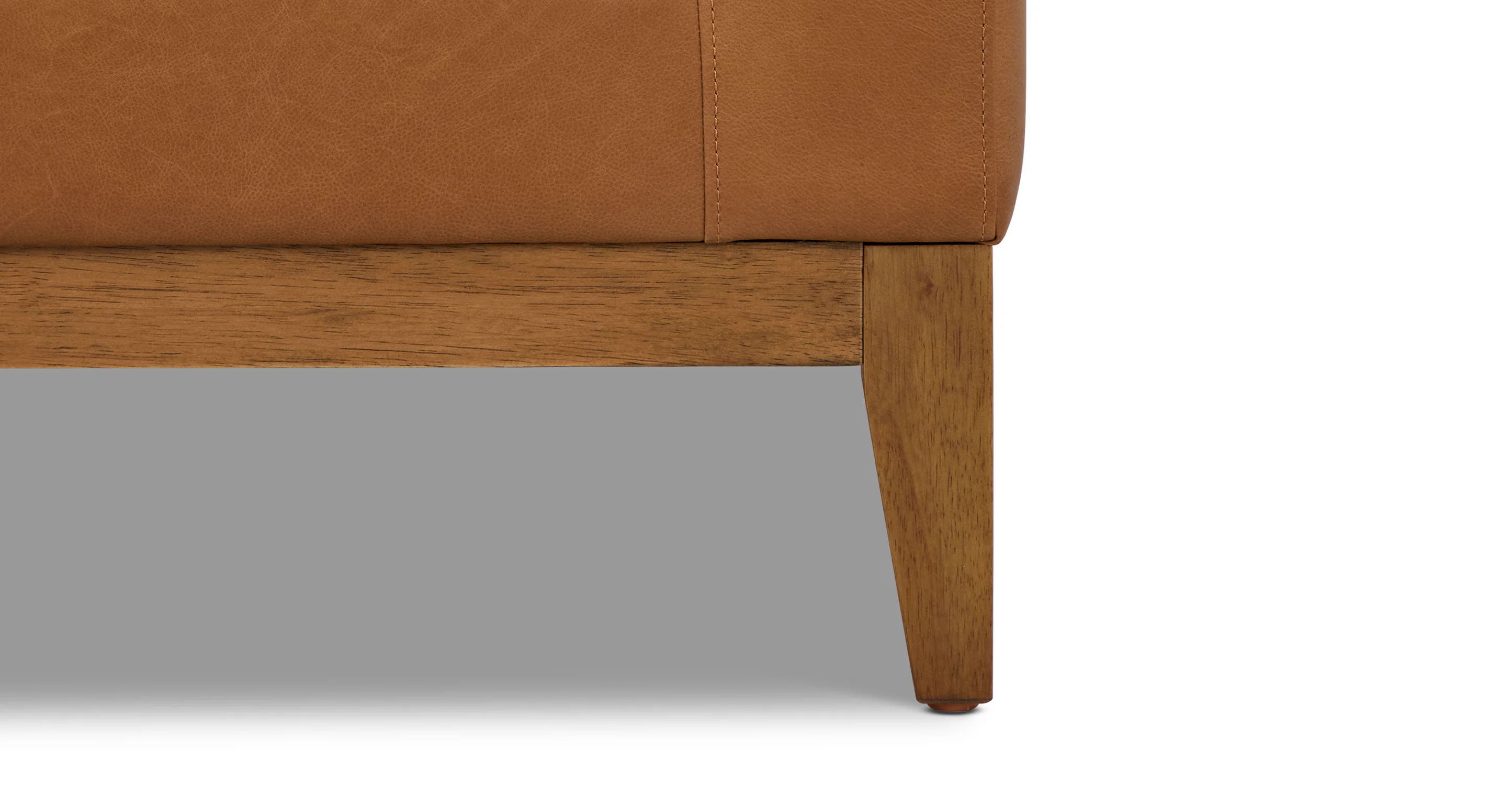 Zyon 75" Leather Apartment Sofa - Image 16