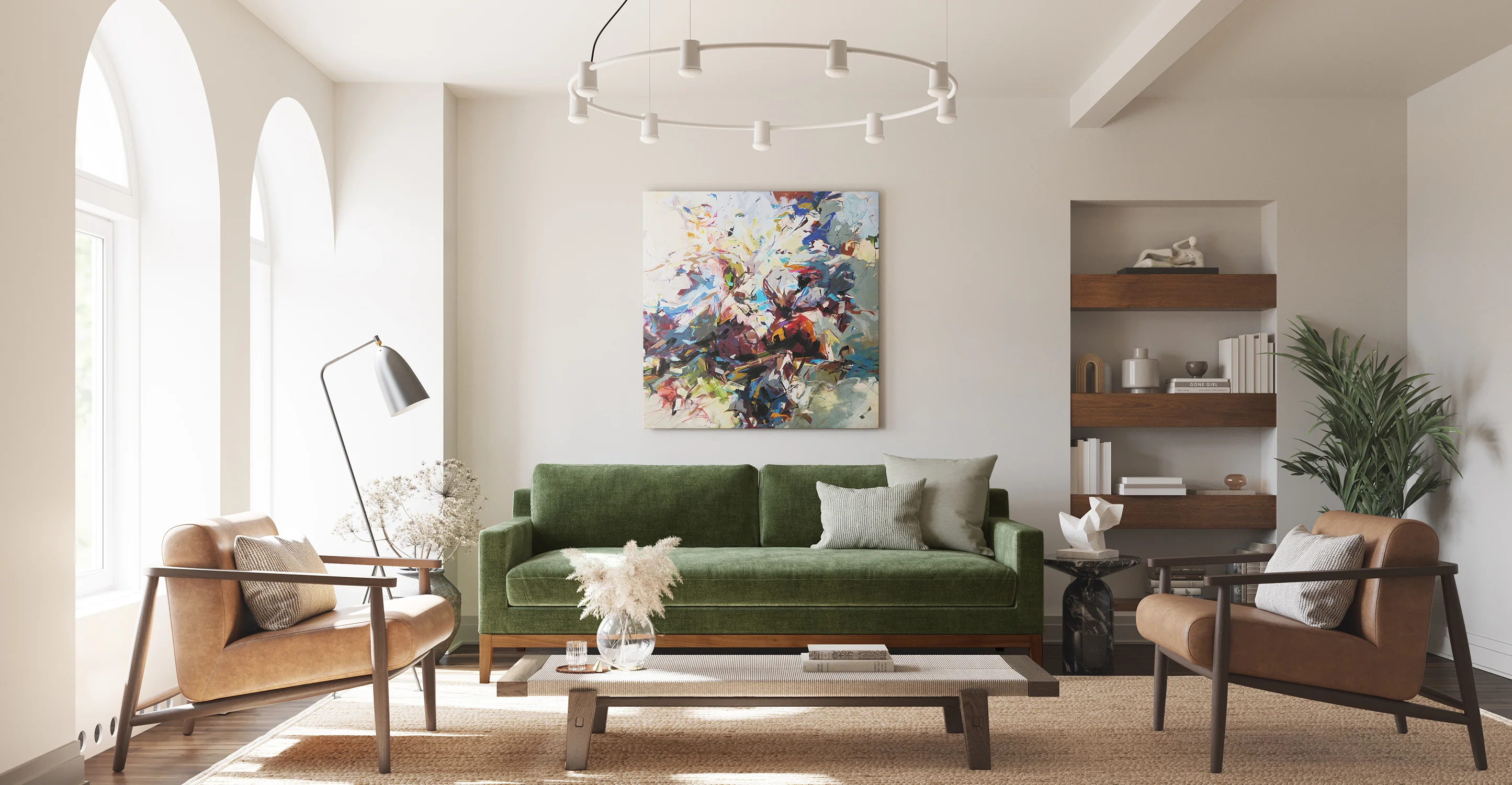 Zyon Velvet Sofa - Image 3