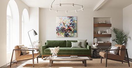 Zyon Velvet Sofa - Image 30